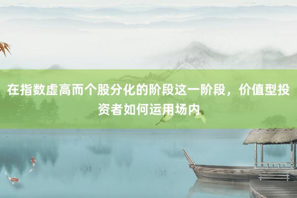 在指数虚高而个股分化的阶段这一阶段，价值型投资者如何运用场内