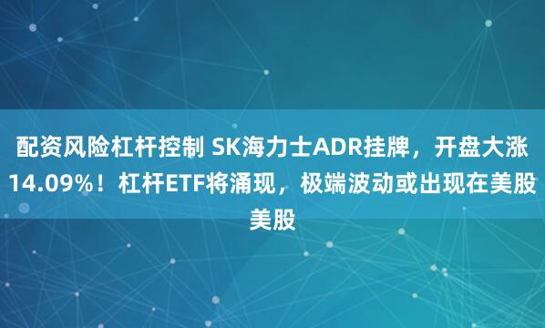 配资风险杠杆控制 SK海力士ADR挂牌，开盘大涨14.09%！杠杆ETF将涌现，极端波动或出现在美股