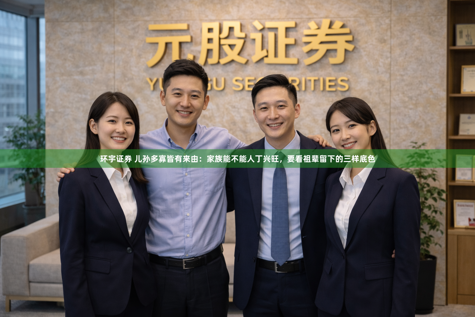 环宇证券 儿孙多寡皆有来由：家族能不能人丁兴旺，要看祖辈留下的三样底色